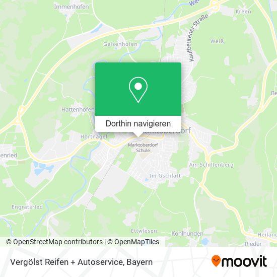 Vergölst Reifen + Autoservice Karte