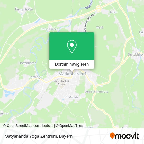 Satyananda Yoga Zentrum Karte