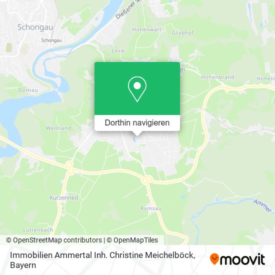 Immobilien Ammertal Inh. Christine Meichelböck Karte