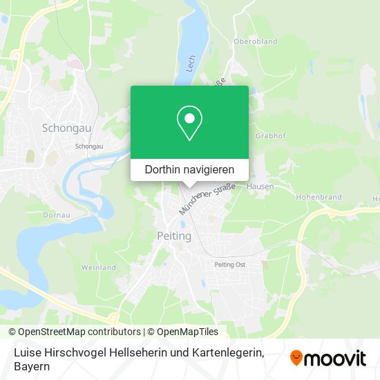 Luise Hirschvogel Hellseherin und Kartenlegerin Karte