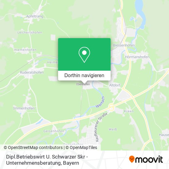 Dipl.Betriebswirt U. Schwarzer Skr - Unternehmensberatung Karte