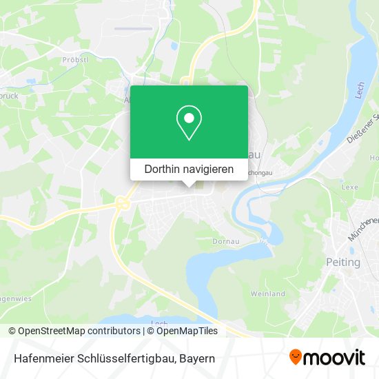 Hafenmeier Schlüsselfertigbau Karte