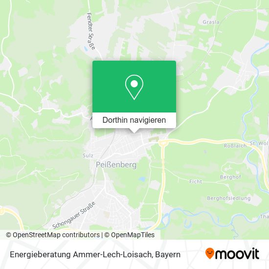 Energieberatung Ammer-Lech-Loisach Karte