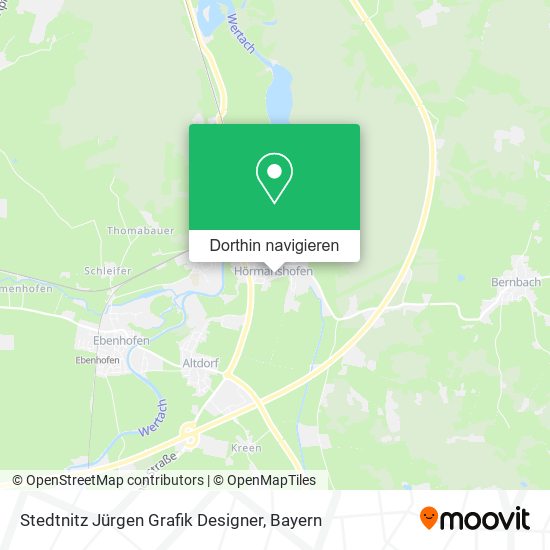 Stedtnitz Jürgen Grafik Designer Karte