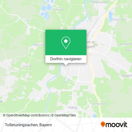 Tolletuningsachen Karte