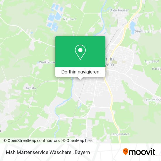 Msh Mattenservice Wäscherei Karte