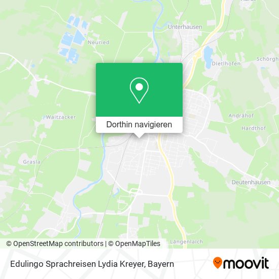 Edulingo Sprachreisen Lydia Kreyer Karte