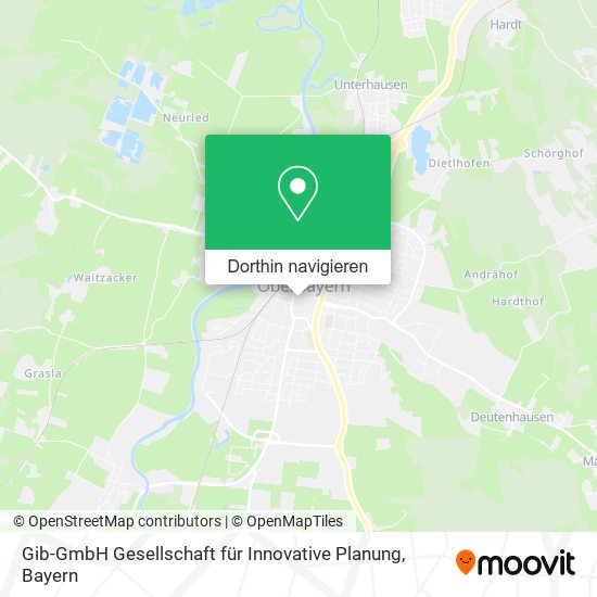 Gib-GmbH Gesellschaft für Innovative Planung Karte