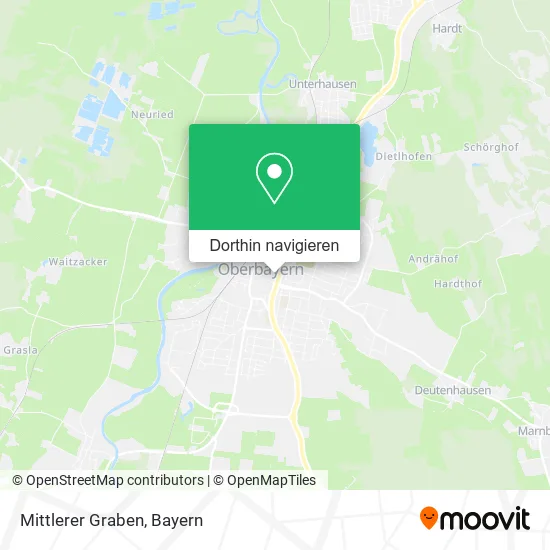 Mittlerer Graben Karte