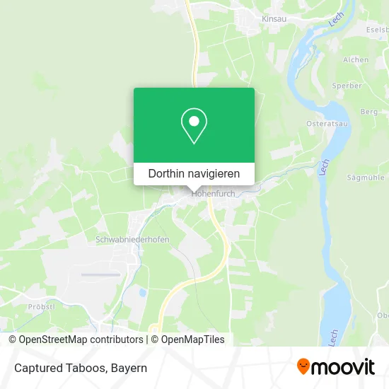 Captured Taboos Karte