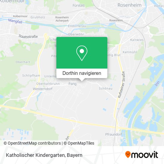 Katholischer Kindergarten Karte