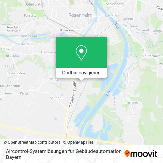 Aircontrol-Systemlösungen für Gebäudeautomation Karte