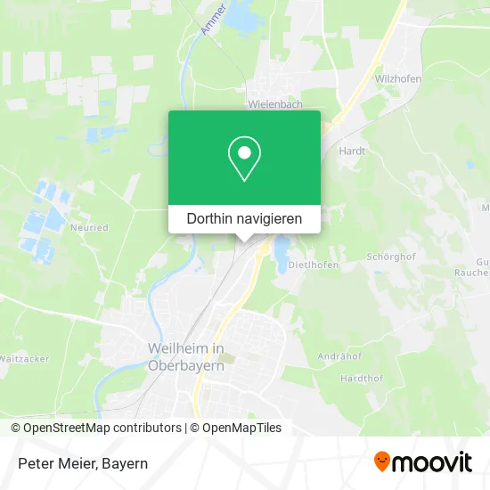 Peter Meier Karte