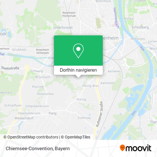 Chiemsee-Convention Karte