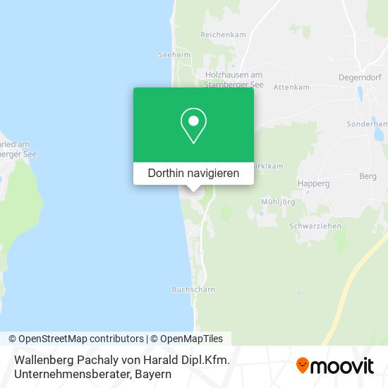 Wallenberg Pachaly von Harald Dipl.Kfm. Unternehmensberater Karte
