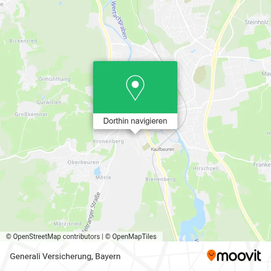 Generali Versicherung Karte