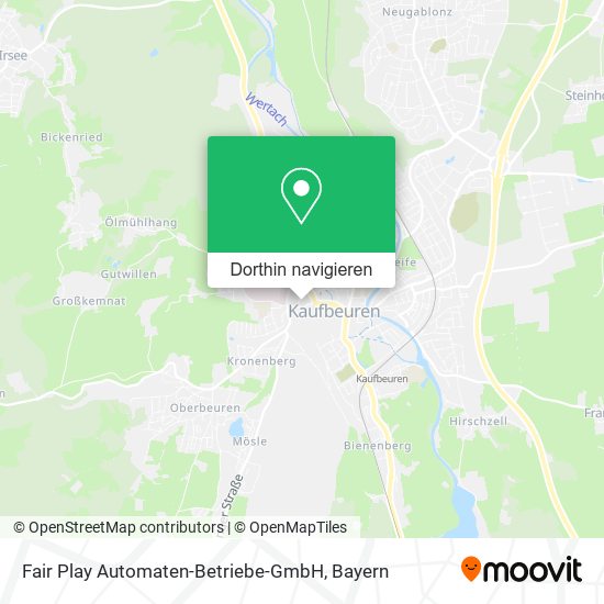 Fair Play Automaten-Betriebe-GmbH Karte