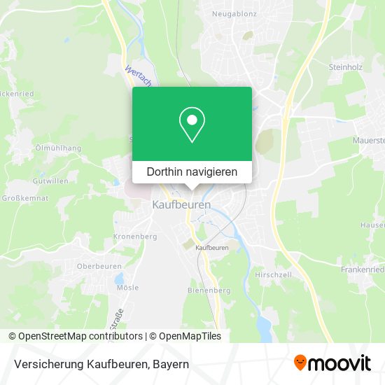 Versicherung Kaufbeuren Karte