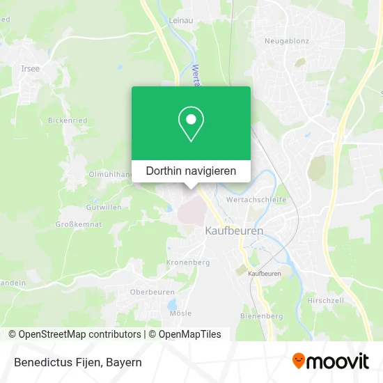 Benedictus Fijen Karte