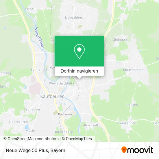 Neue Wege 50 Plus Karte