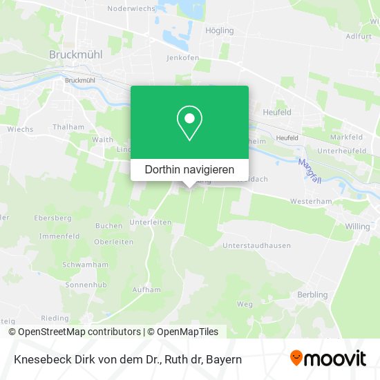 Knesebeck Dirk von dem Dr., Ruth dr Karte