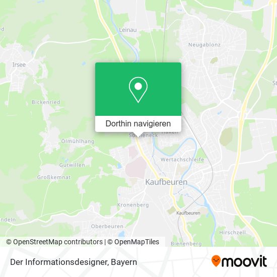 Der Informationsdesigner Karte