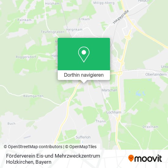 Förderverein Eis-und Mehrzweckzentrum Holzkirchen Karte