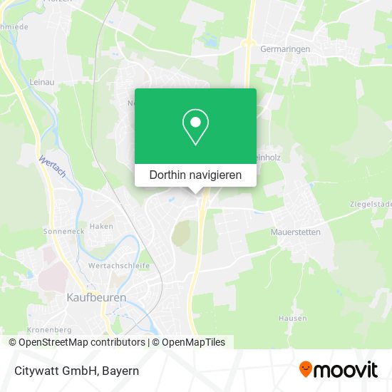 Citywatt GmbH Karte