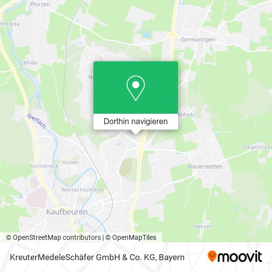KreuterMedeleSchäfer GmbH & Co. KG Karte