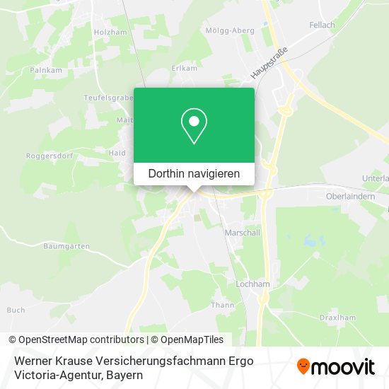 Werner Krause Versicherungsfachmann Ergo Victoria-Agentur Karte
