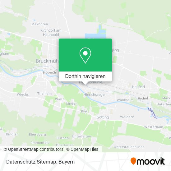 Datenschutz Sitemap Karte