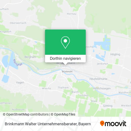 Brinkmann Walter Unternehmensberater Karte