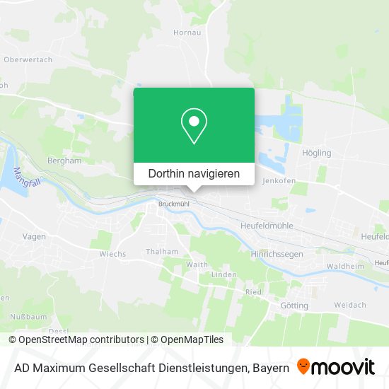 AD Maximum Gesellschaft Dienstleistungen Karte