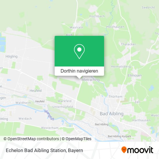 Echelon Bad Aibling Station Karte