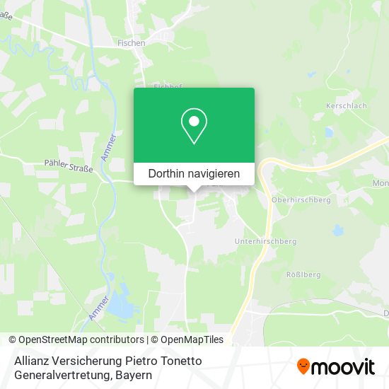Allianz Versicherung Pietro Tonetto Generalvertretung Karte
