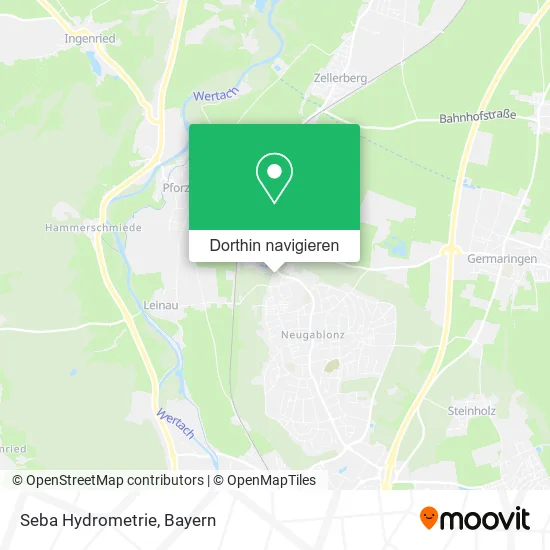 Seba Hydrometrie Karte