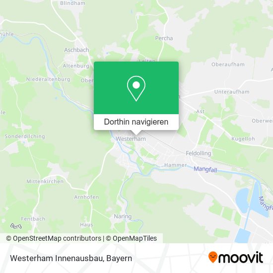 Westerham Innenausbau Karte