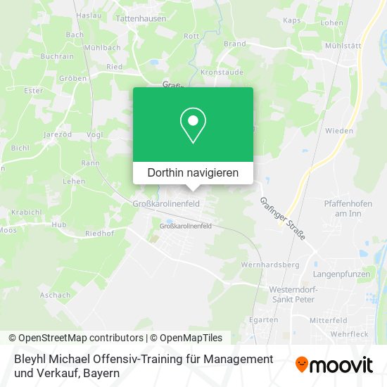 Bleyhl Michael Offensiv-Training für Management und Verkauf Karte
