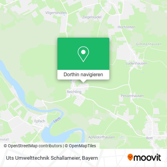 Uts Umwelttechnik Schallameier Karte