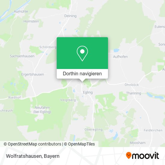 Wolfratshausen Karte