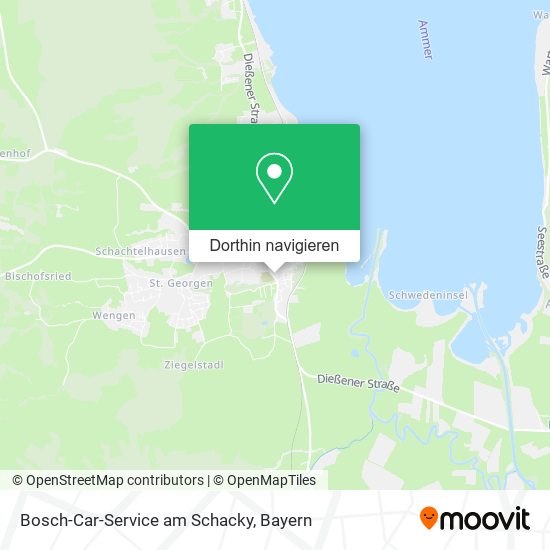 Bosch-Car-Service am Schacky Karte