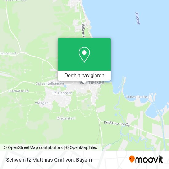 Schweinitz Matthias Graf von Karte
