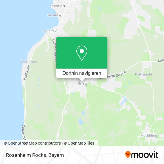 Rosenheim Rocks Karte