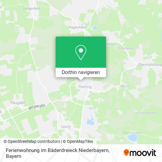 Ferienwohnung im Bäderdreieck Niederbayern Karte