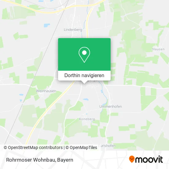 Rohrmoser Wohnbau Karte