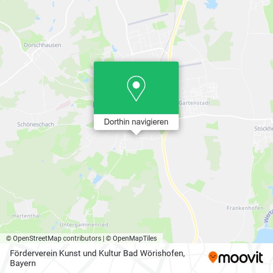 Förderverein Kunst und Kultur Bad Wörishofen Karte