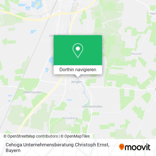 Cehoga Unternehmensberatung Christoph Ernst Karte