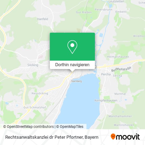 Rechtsanwaltskanzlei dr Peter Pfortner Karte