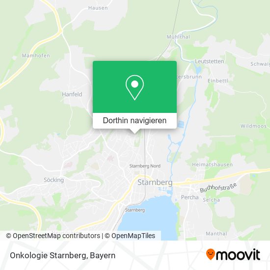 Onkologie Starnberg Karte