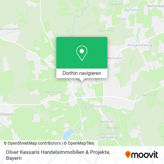 Oliver Kessaris Handelsimmobilien & Projekte Karte